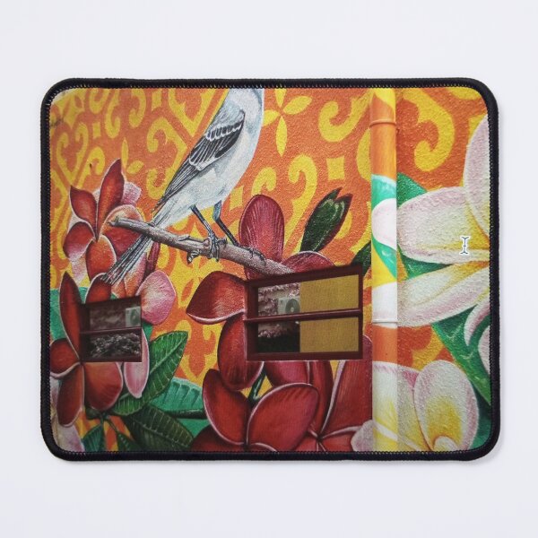 Item preview, Colorful Mural with Bird and Flowers designed and sold by Anshikakhakur.