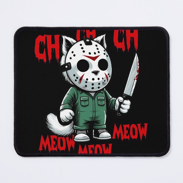 Item preview, Funny Cat Horror Parody designed and sold by MrDavidS59848.