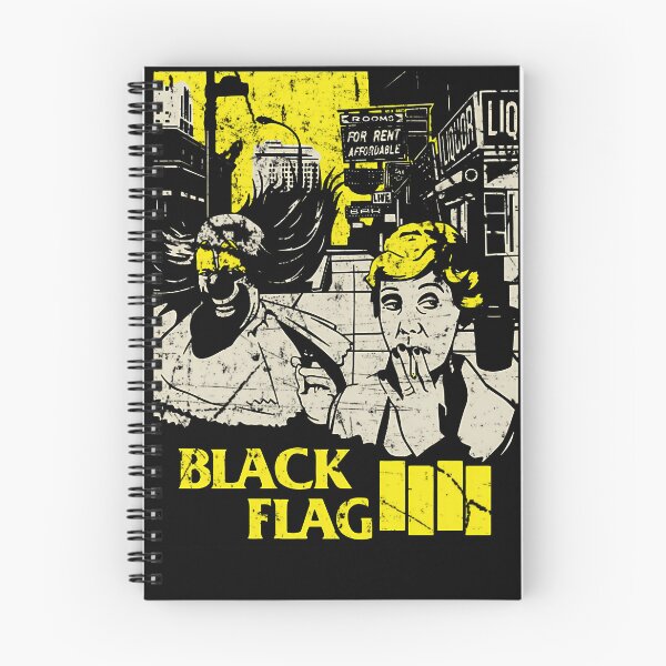Item preview, Black Flag Band Vintage designed and sold by Triskelion-art.