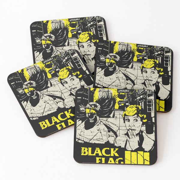 Item preview, Black Flag Band Vintage designed and sold by Triskelion-art.