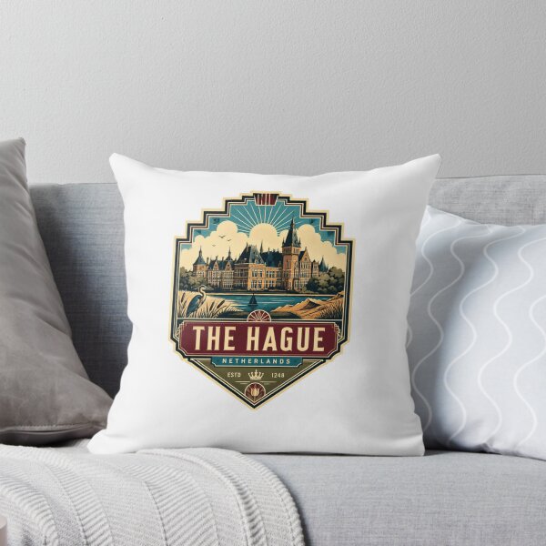 Item preview, The Hague Netherlands Estd 1248 City Travel Souvenir designed and sold by Star3NowForMe.