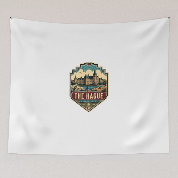 Item preview, The Hague Netherlands Estd 1248 City Travel Souvenir designed and sold by Star3NowForMe.