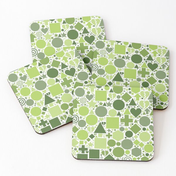Item preview, Geometric Playground - Green Tea designed and sold by TexSta.