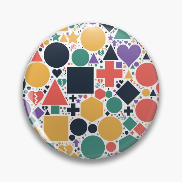 Item preview, Geometric Playground - Colorful Party designed and sold by TexSta.
