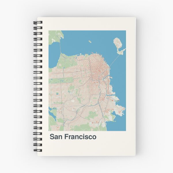 Item preview, San Francisco Minimalistic Map Art designed and sold by MapsNerd.