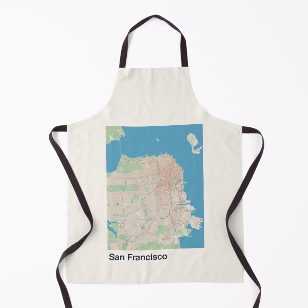 Item preview, San Francisco Minimalistic Map Art designed and sold by MapsNerd.