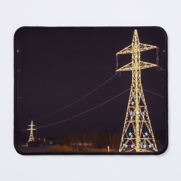 Item preview, Illuminated Power Tower Starry Winter Night designed and sold by Pylon-Bureau.