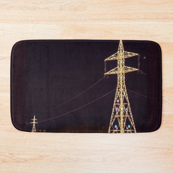 Item preview, Illuminated Power Tower Starry Winter Night designed and sold by Pylon-Bureau.