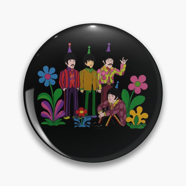 Item preview, Yellow Submarine Beatles Circus Dogs Retro Art designed and sold by FieldsnancyArts.