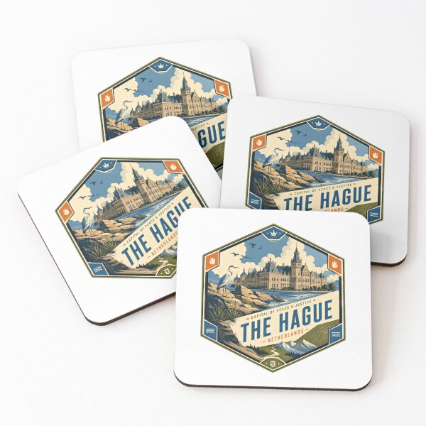 Item preview, Capital Of Peace & Justice The Hague Netherlands Travel Tourist Souvenir designed and sold by Star3NowForMe.
