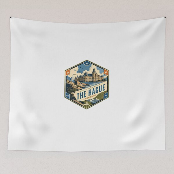 Item preview, Capital Of Peace & Justice The Hague Netherlands Travel Tourist Souvenir designed and sold by Star3NowForMe.