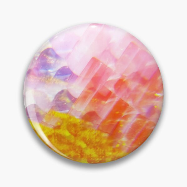 Item preview, Citrine Flow: Passion, Creativity, and Warmth Crystal Abstract Art designed and sold by ElionSolis.