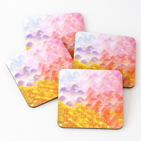 Item preview, Citrine Flow: Passion, Creativity, and Warmth Crystal Abstract Art designed and sold by ElionSolis.