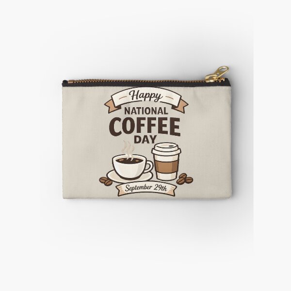 Item preview, National Coffee Day September 29th  designed and sold by ZanyPaintbrush.