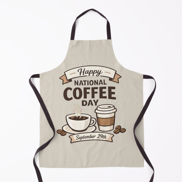 Item preview, National Coffee Day September 29th  designed and sold by ZanyPaintbrush.