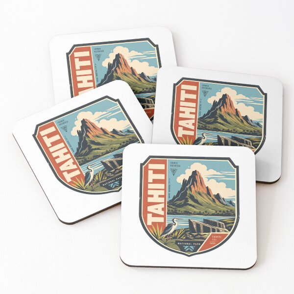 Item preview, Tahiti French Polynesia Mount Orohena National Park Travel Souvenir designed and sold by Star3NowForMe.