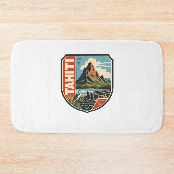 Item preview, Tahiti French Polynesia Mount Orohena National Park Travel Souvenir designed and sold by Star3NowForMe.