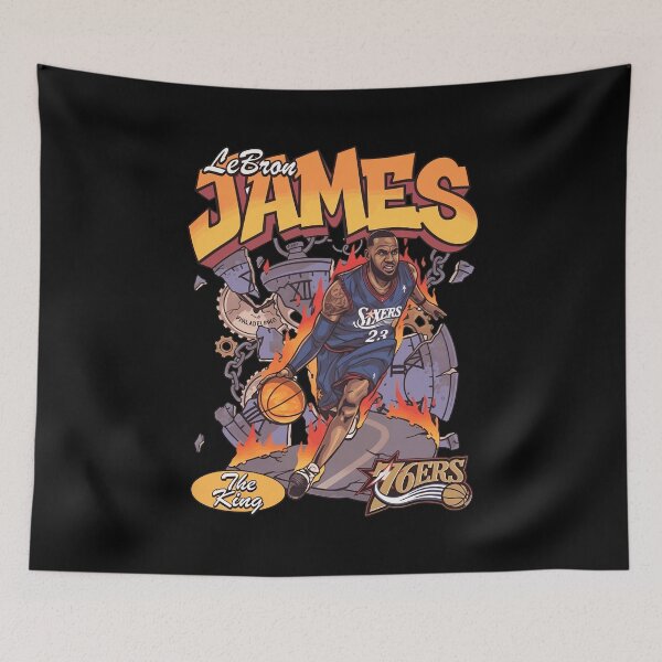 Item preview, Retro Basketball Legend King Design designed and sold by TracyLyon65250.