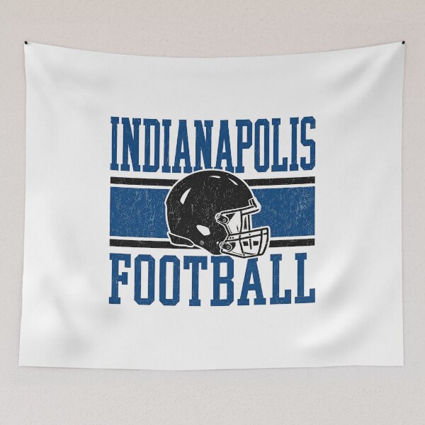 Item preview, Indy Retro Football Helmet Fan designed and sold by ManuelCai10045.