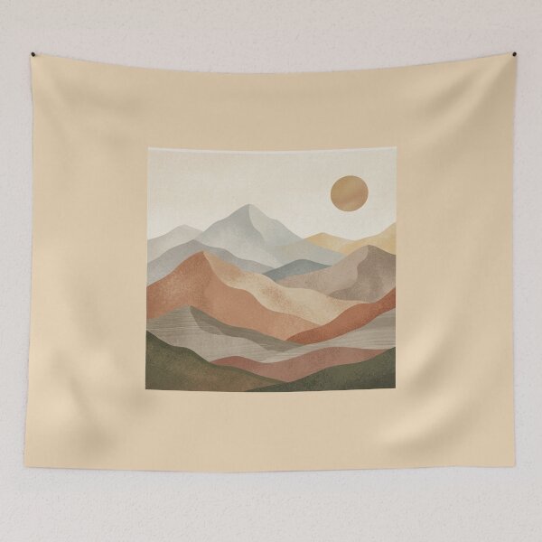 Item preview, Layered Mountain Sun designed and sold by Cerys-GS.