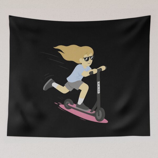 Item preview, Live To Scoot Scoot To Live Retro designed and sold by EvanCabrera.