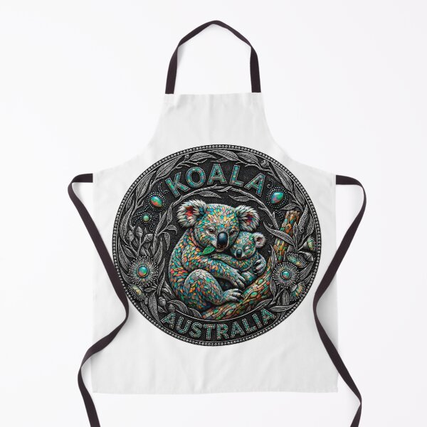 Item preview, Koala mother with baby mosaic design Australia designed and sold by JVFotoArt.