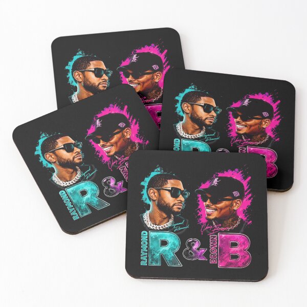 Item preview, Vibrant R&B Duo Music Portrait designed and sold by DanielHol80469.
