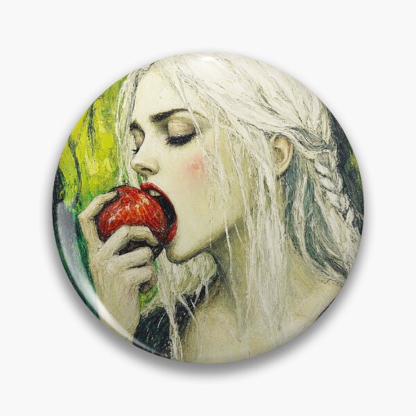 Item preview, The Poison Apple: Dark Fairytale Maiden & Forest Fine Art designed and sold by chihuahuashower.