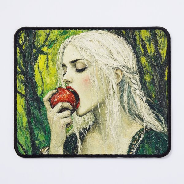 Item preview, The Poison Apple: Dark Fairytale Maiden & Forest Fine Art designed and sold by chihuahuashower.