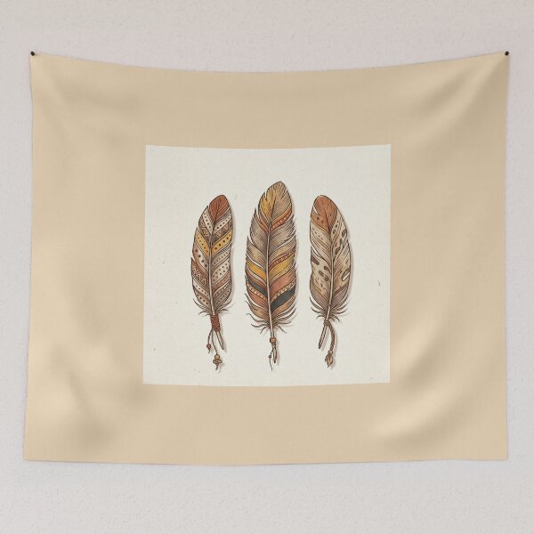 Item preview, Patterned Trio Feathers designed and sold by Cerys-GS.