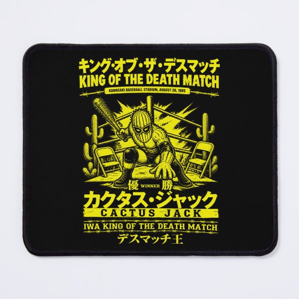 Item preview, Cactus Jack Iwa Japan Deathmatch Bracket Retro designed and sold by Evakenyon.