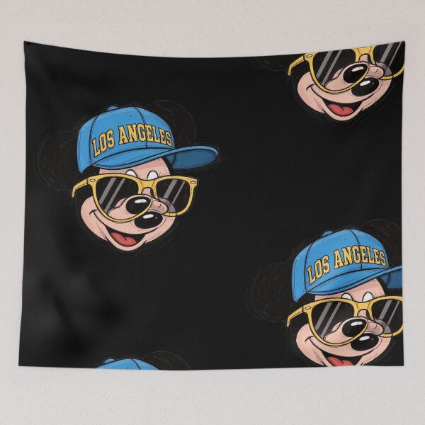 Item preview, Retro LA Cartoon Mouse Cool Vibes designed and sold by ThomasWil51506.