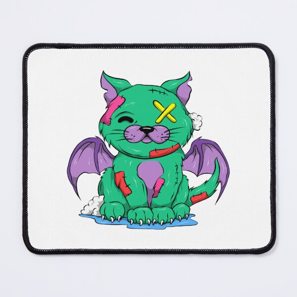 Item preview, Kitty Cat Halloween Streetwear Cute Creepy Kawaii Art designed and sold by KIEVSTUDIO.