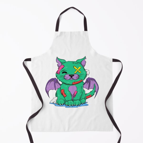 Item preview, Kitty Cat Halloween Streetwear Cute Creepy Kawaii Art designed and sold by KIEVSTUDIO.