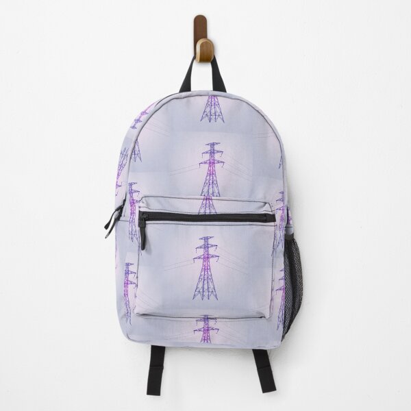 Item preview, Purple Electric Pylon Minimalist Gradient Silhouette designed and sold by Pylon-Bureau.