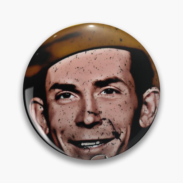 Item preview, Hank Williams Face Retro - (superbee) #886 designed and sold by design-aas-sum.