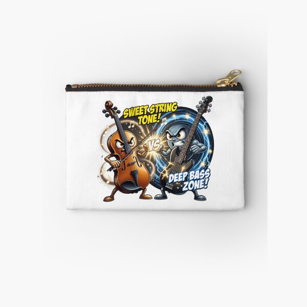 Item preview, Violin Versus Bass Guitar Sound Battle Sticker designed and sold by Imaginarium of Chaos falcon88 .