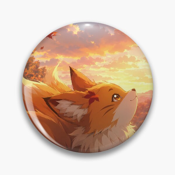 Item preview, Chibi nine tail fox autumn  designed and sold by Helmy Dream.