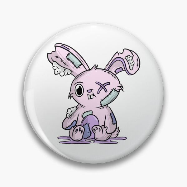 Item preview, Voodoo Bunny Pastel Goth Artwork Spooky Rabbit Graphic designed and sold by KIEVSTUDIO.