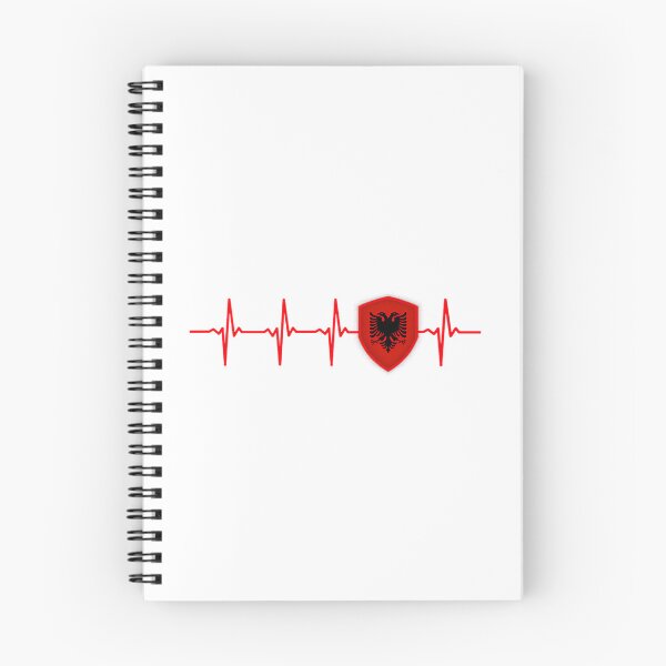 Item preview, Albania Heartbeat Flag designed and sold by moira-gooch.
