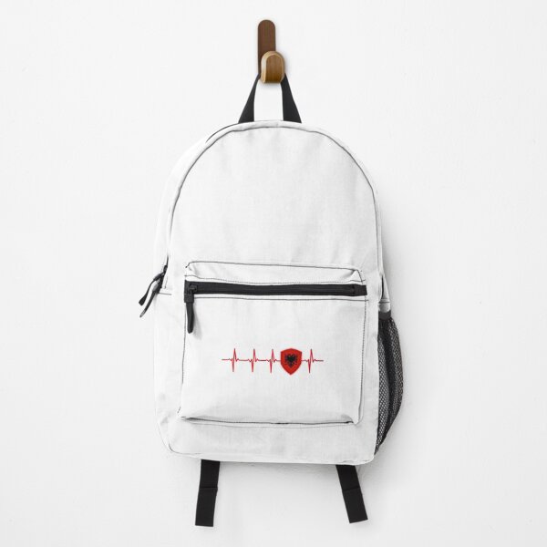 Item preview, Albania Heartbeat Flag designed and sold by moira-gooch.