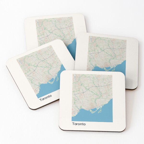 Item preview, Toronto Minimalistic Map Art designed and sold by MapsNerd.