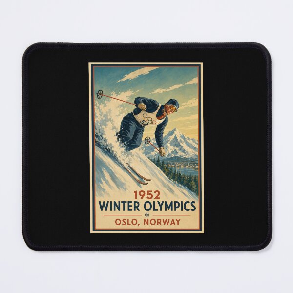 Item preview, 1952 Winter Olympics - Oslo - Norway designed and sold by GoodOldVintage.