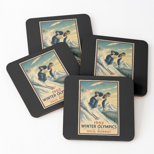 Item preview, 1952 Winter Olympics - Oslo - Norway designed and sold by GoodOldVintage.