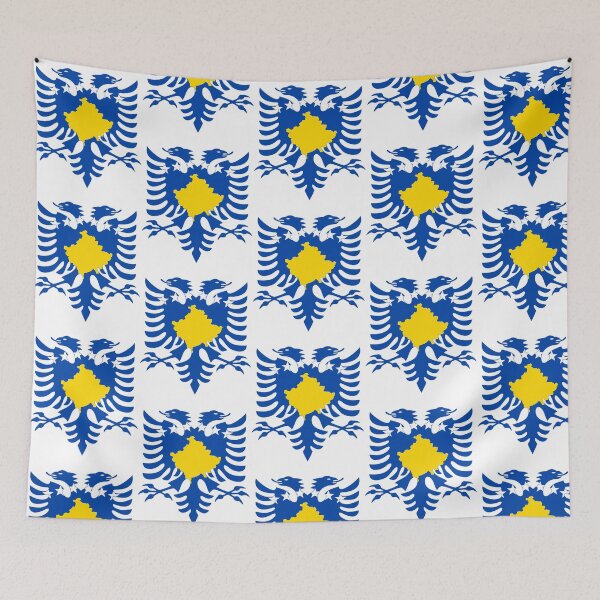 Item preview, Albania Kosovo Flag United designed and sold by moira-gooch.