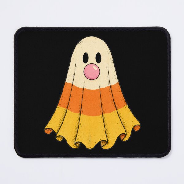Item preview, Vintage Halloween Spooky Ghost – Candy Corn Retro Haunted Spirit designed and sold by Timeless Bond Designs.