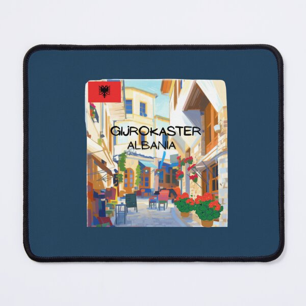 Item preview, Girokaster Albanie Stone City Travel designed and sold by AnulaArt.