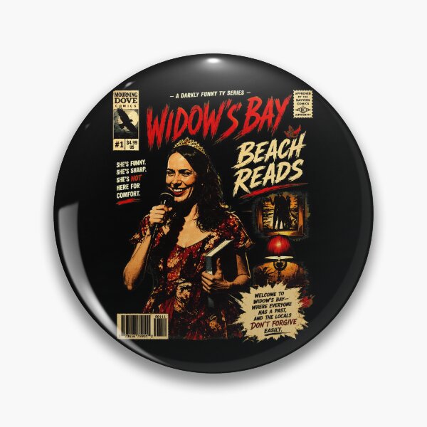 Item preview, Darkly Funny TV Series Beach Reads Comic designed and sold by LuisSalaz36097.