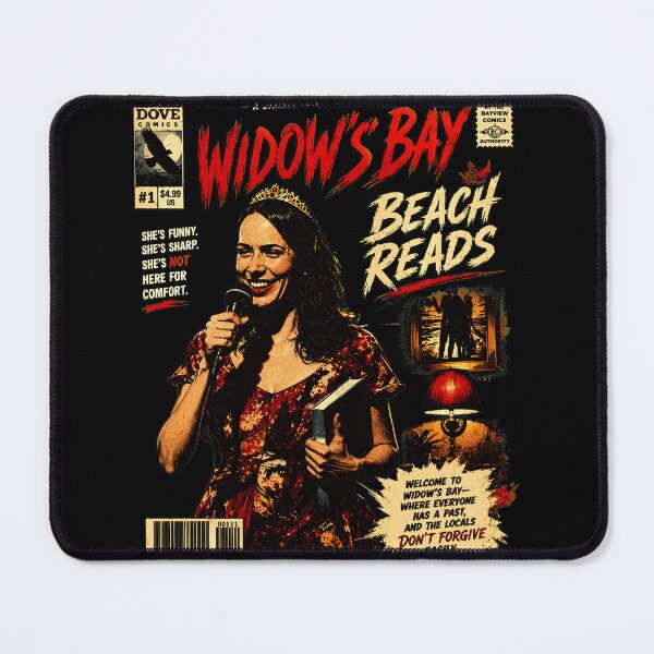 Item preview, Darkly Funny TV Series Beach Reads Comic designed and sold by LuisSalaz36097.