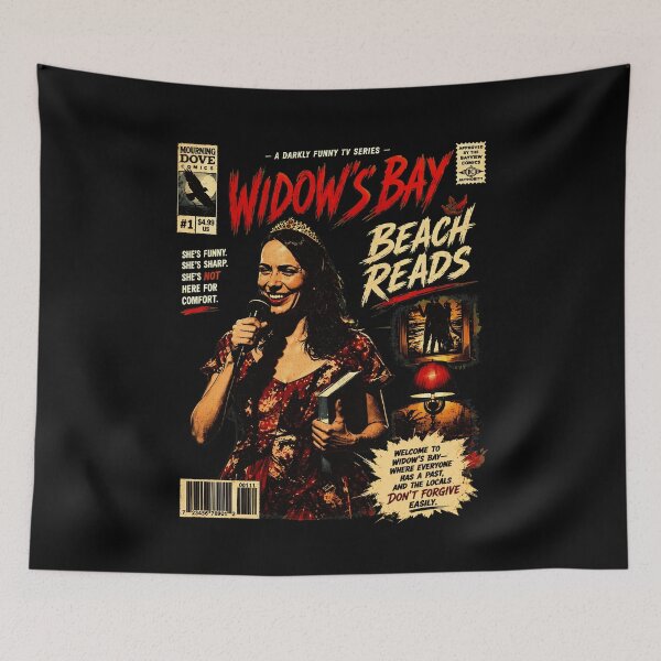 Item preview, Darkly Funny TV Series Beach Reads Comic designed and sold by LuisSalaz36097.